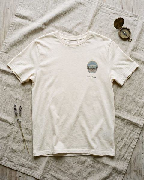 Strait is the Gate Unisex organic mid-light t-shirt
